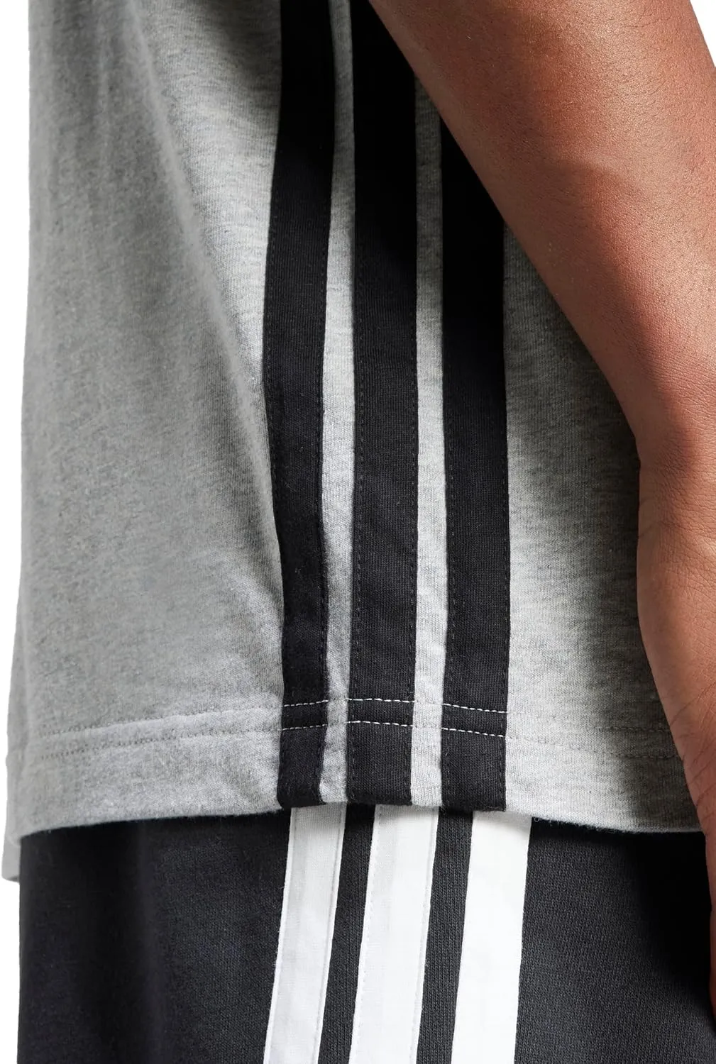 adidas Men's Essentials Single Jersey 3-Stripes T-Shirt