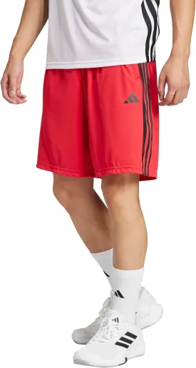 adidas Men's Train Essentials Piqu?? 3-Stripes Shorts