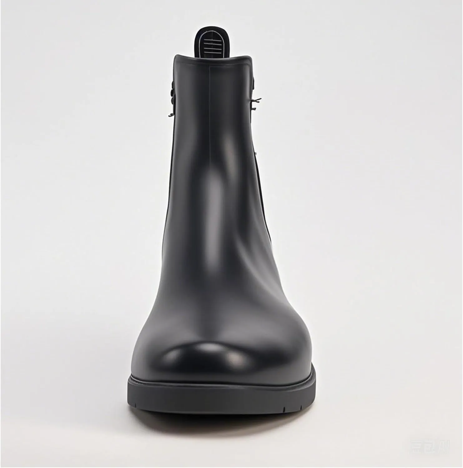 Ankle Rain Boots for Women, Elastic Slip-On Waterproof Chelsea Boots with Anti-Slip Rubber Sole, Lightweight Short Rain Boots