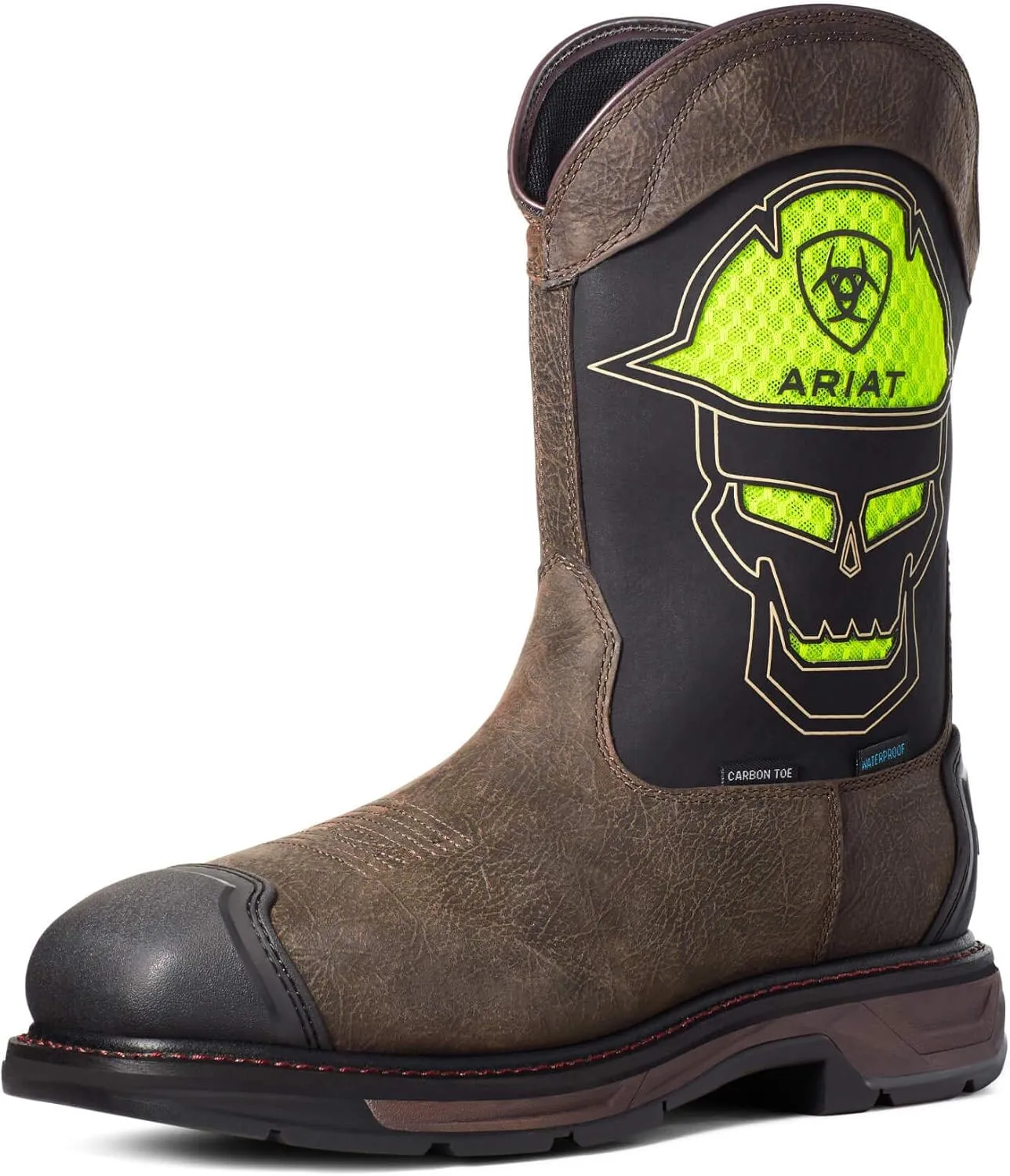 Ariat Men's Workhog Xt Venttek Bold Waterproof Carbon Toe Work Boot