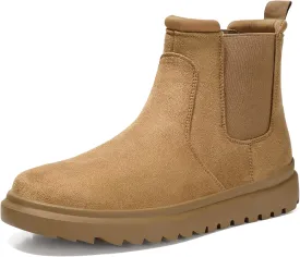 Bacia Women's Comfy Ankle Slip On Boots Fashion Suede Fall Chelsea Boot