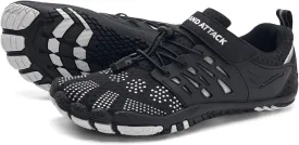 Grand Attack Barefoot Shoes Women Minimalist Zero Drop Lightweight Cross-Trainer for Wrestling Boxing Weightlifting Walking Shoes