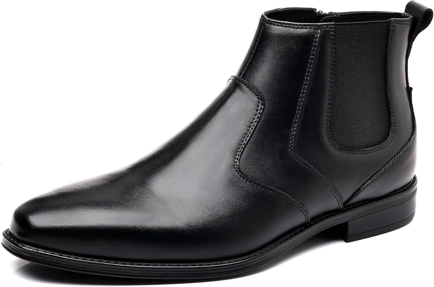 Holy dove Chelsea Boots Men  Genuine Leather,Chelsea Boots for Men with Side Zipper, Casual Slip-On Ankle Boots, Chukka & Oxford Style Dress Boots