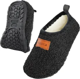 Kids House Slippers Toddler Home Shoes Cozy Lightweight Non-Slip Slippers Socks for Infant Little Boys Girls