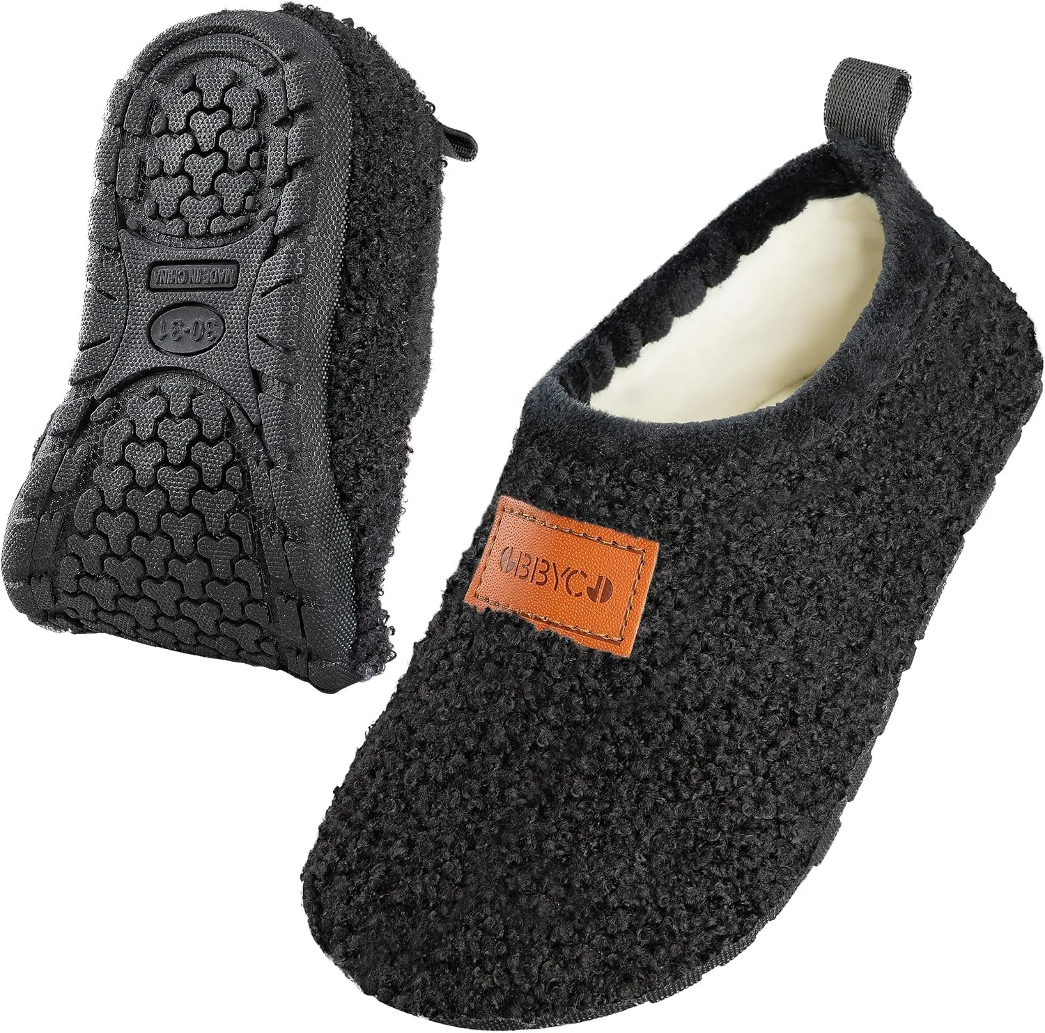 Kids House Slippers Toddler Home Shoes Cozy Lightweight Non-Slip Slippers Socks for Infant Little Boys Girls