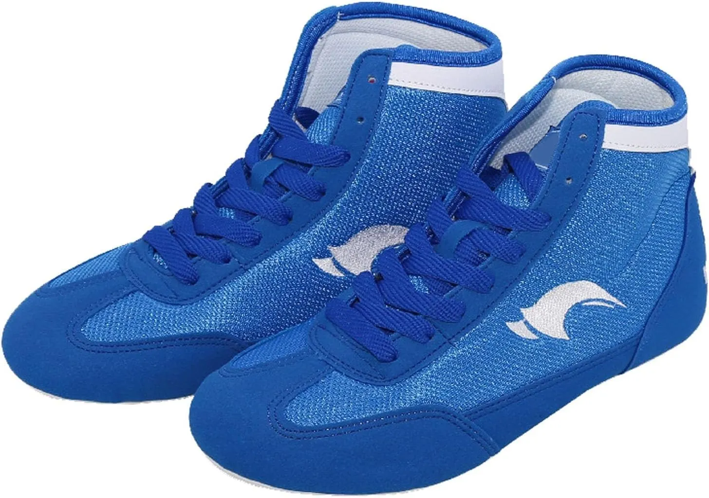 Kids School Wrestling Shoes Boys Girls Boxing Shoes Fitness Sneakers High Top Wrestling Training Shoes Boots Anti Slip
