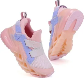 Kids Sneakers Boys Girls Running Tennis Walking Shoes Lightweight Breathable Sport Athletic