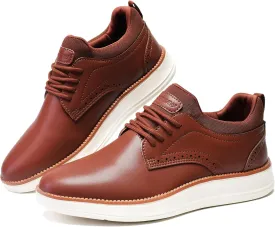 Mens Oxfords Lace-Up Lightweight Casual Busniess Comfortable Dress Shoes for Men