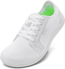Men's Wide Slip on Barefoot Walking Shoes | Zero Drop Sole | Minimalist Footwear | Wide Toe Box (B-Blue/White,16.5)