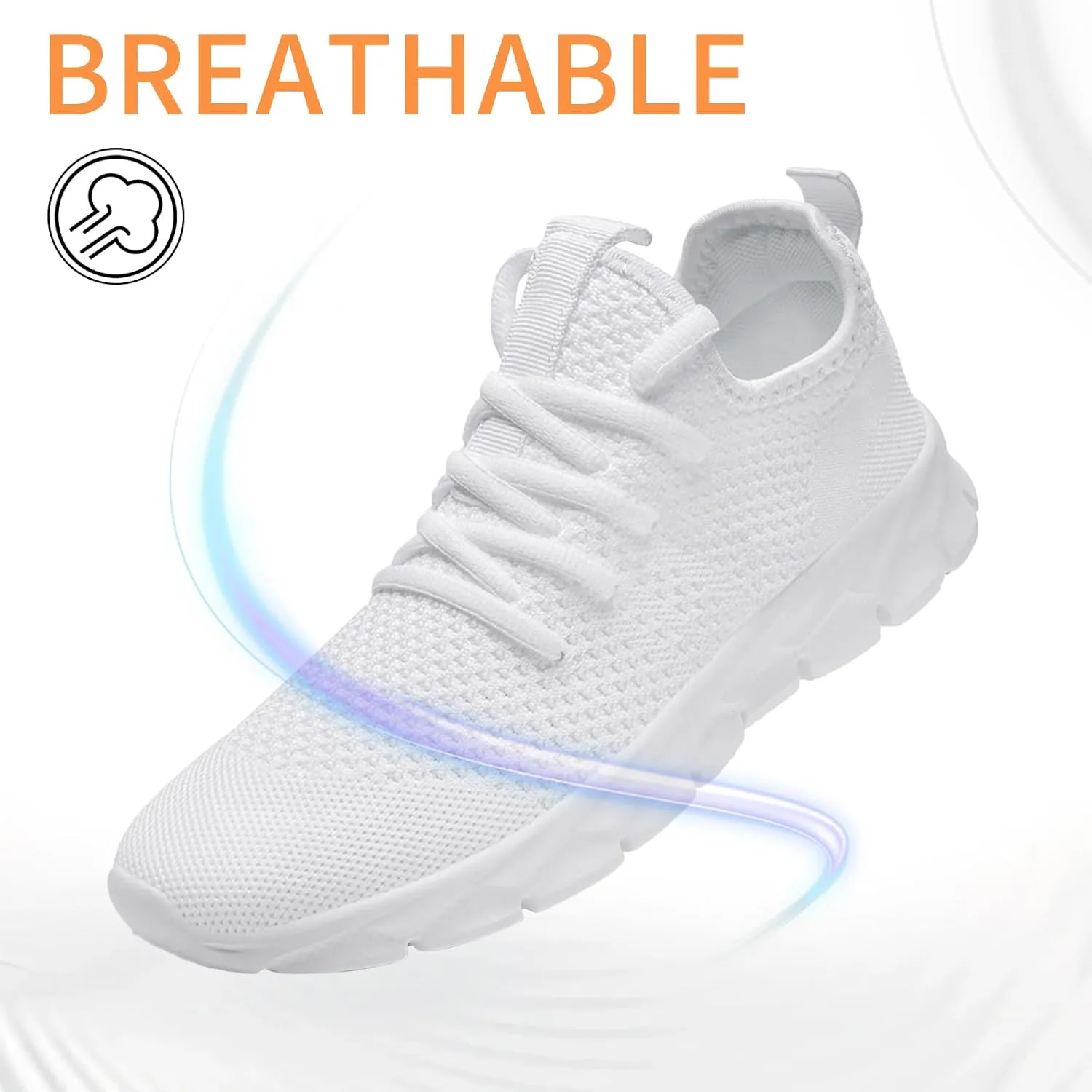 Oltyutc Men Women Tennis Shoes Lightweight Breathable Running Shoes Walking Gym Workout Athletic Comfortable Fashion Sneakers