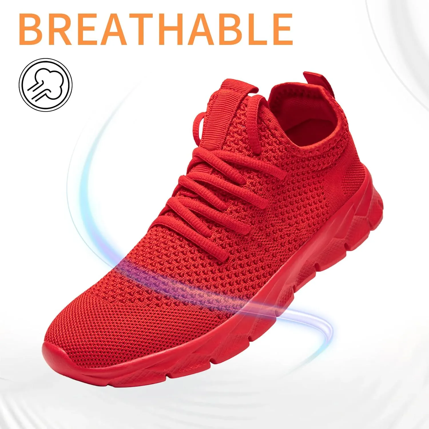 Oltyutc Men Women Tennis Shoes Lightweight Breathable Running Shoes Walking Gym Workout Athletic Comfortable Fashion Sneakers