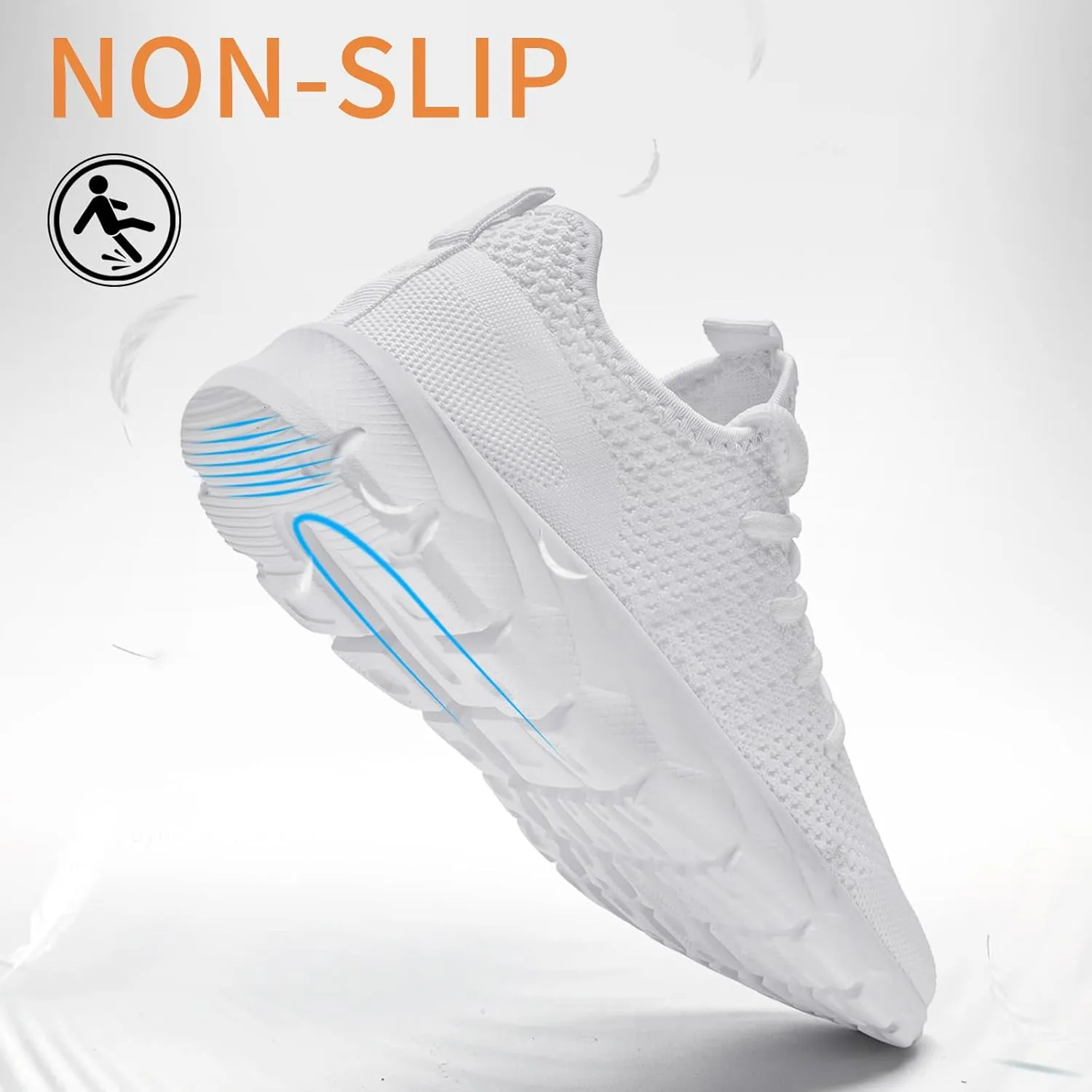 Oltyutc Men Women Tennis Shoes Lightweight Breathable Running Shoes Walking Gym Workout Athletic Comfortable Fashion Sneakers