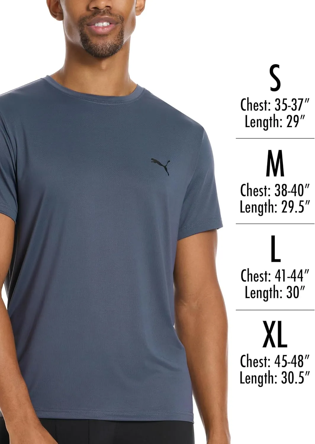 PUMA Men's 5 Pack Cotton Rib Tank Top