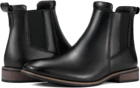 Rollda Mens Chelsea Boots Casual Ankle Boots Dress Boots Elastic Slip on Boots for Men