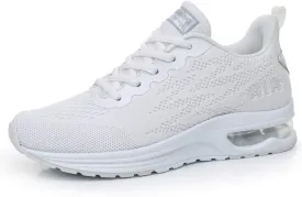 RUMPRA Women Sneakers Lightweight Air Cushion Gym Fashion Shoes Breathable Walking Running Athletic Sport