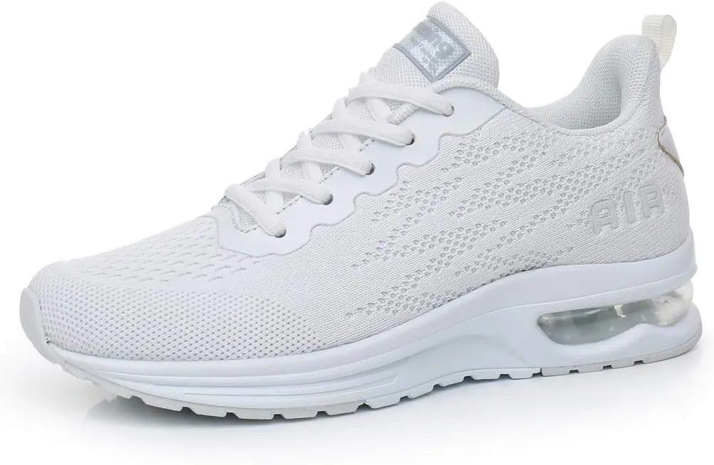 RUMPRA Women Sneakers Lightweight Air Cushion Gym Fashion Shoes Breathable Walking Running Athletic Sport