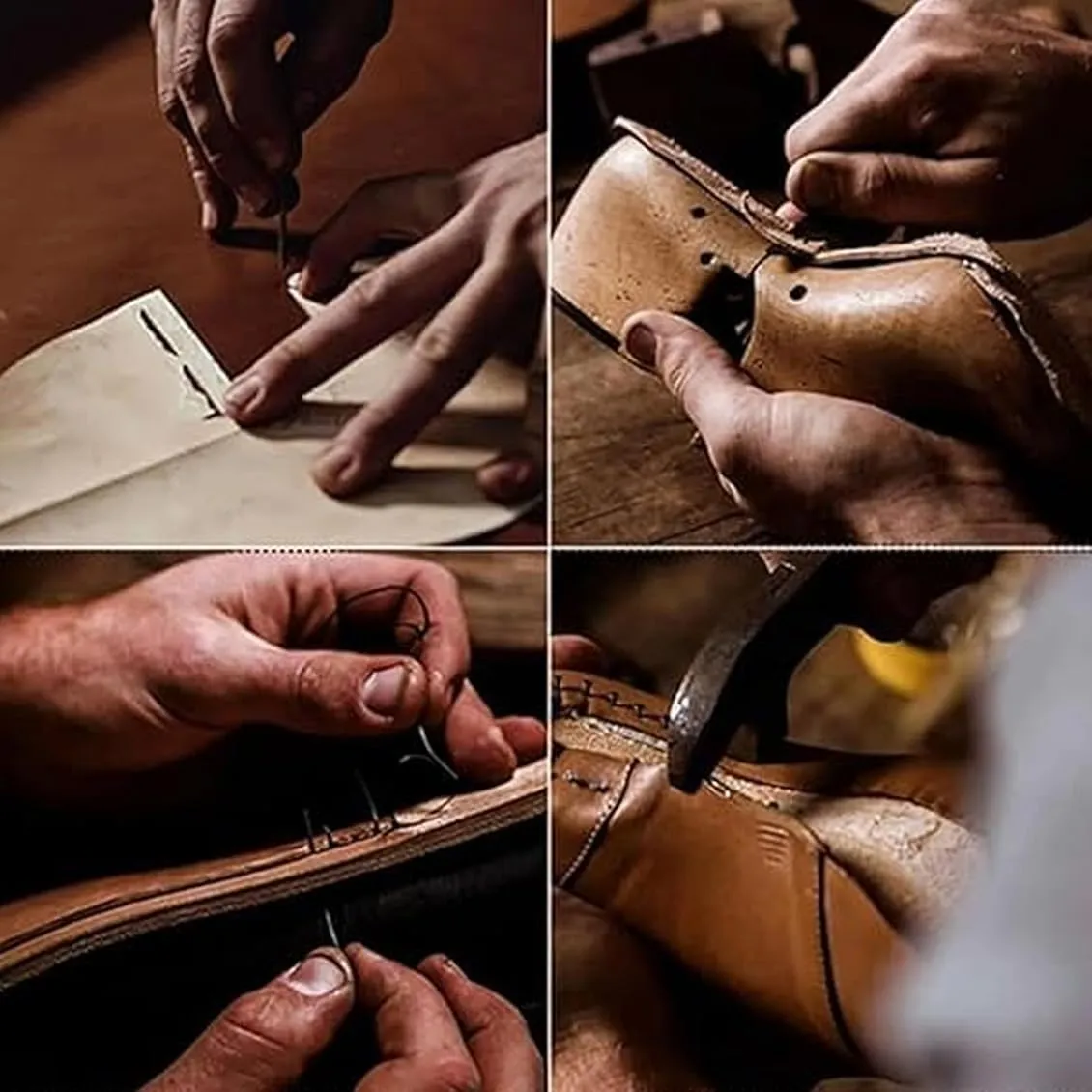 Sawbehind Mens Boots, Sawbehind Boots, Men's Comfortable Handmade Leather Boots,Waterproof Arch Support,Pressure Relief
