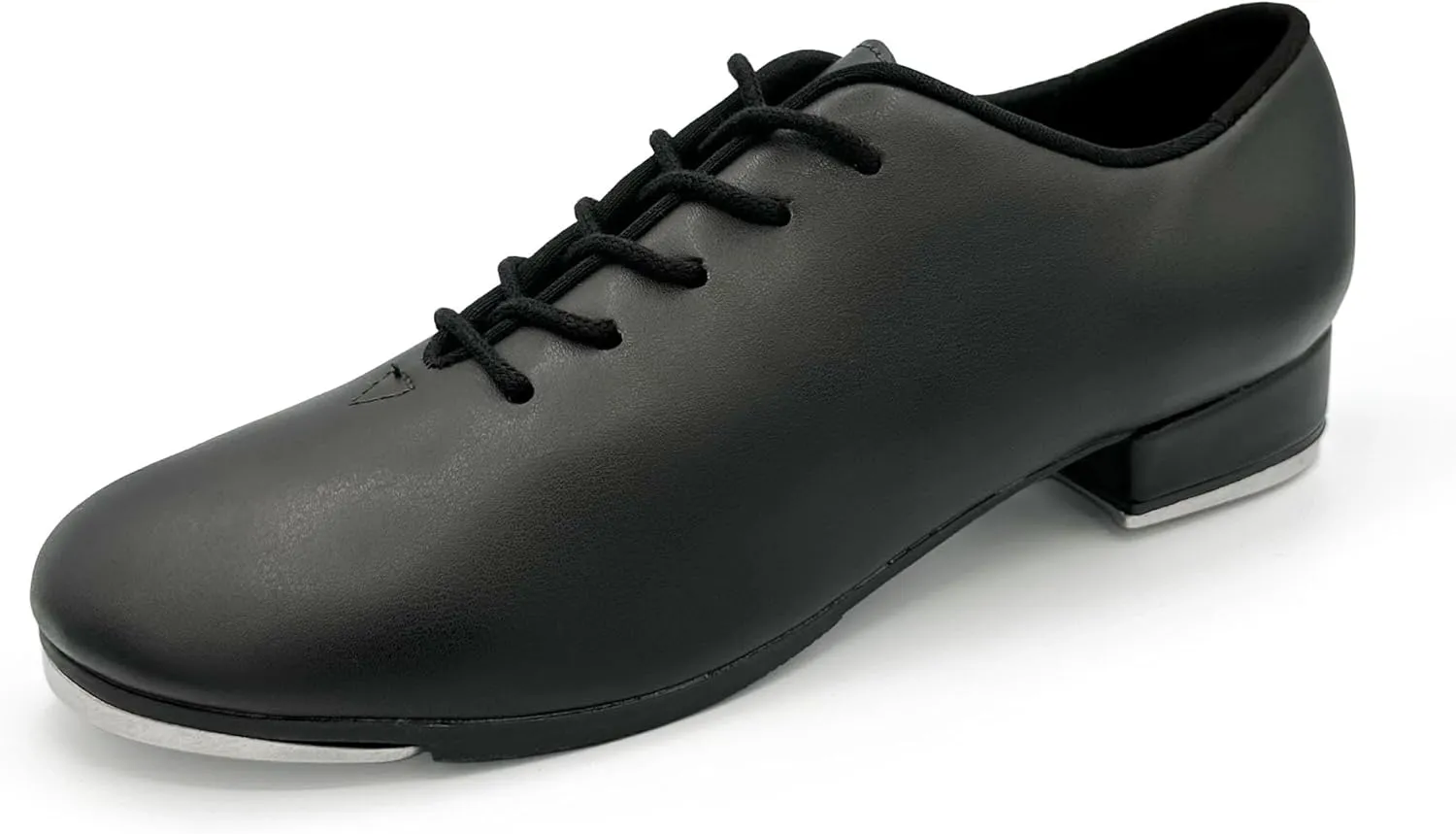 Vegan Leather Oxford Lace Up Tap Shoe, Flexible Molded Sole - Torrin TA05