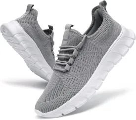 Women Running Shoes Tennis Walking Sneakers Lightweight Slip On Workout Gym Shoes